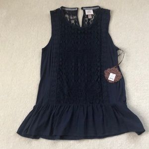 NWT Blue top